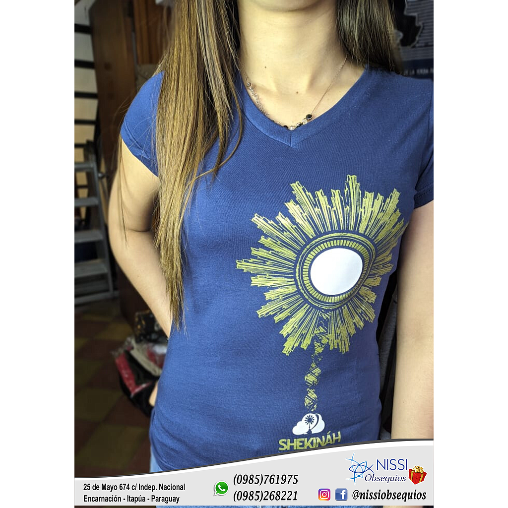 22451 Remera femenino Shekinah XL