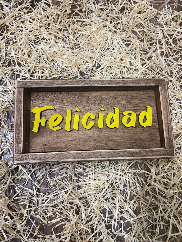 Felicidad - Cuadro 20x10