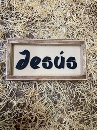 [CU20x10ARNA0355NE] Jesus - Cuadro 20x10